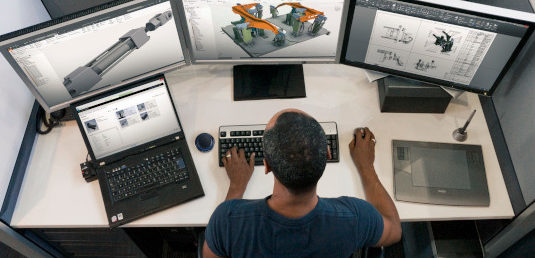 Autodesk Senior Content Developer working with Autodesk Inventor Professional and AutoCAD Mechanical software in the Autodesk office at 10 Rue Duke in Montreal.